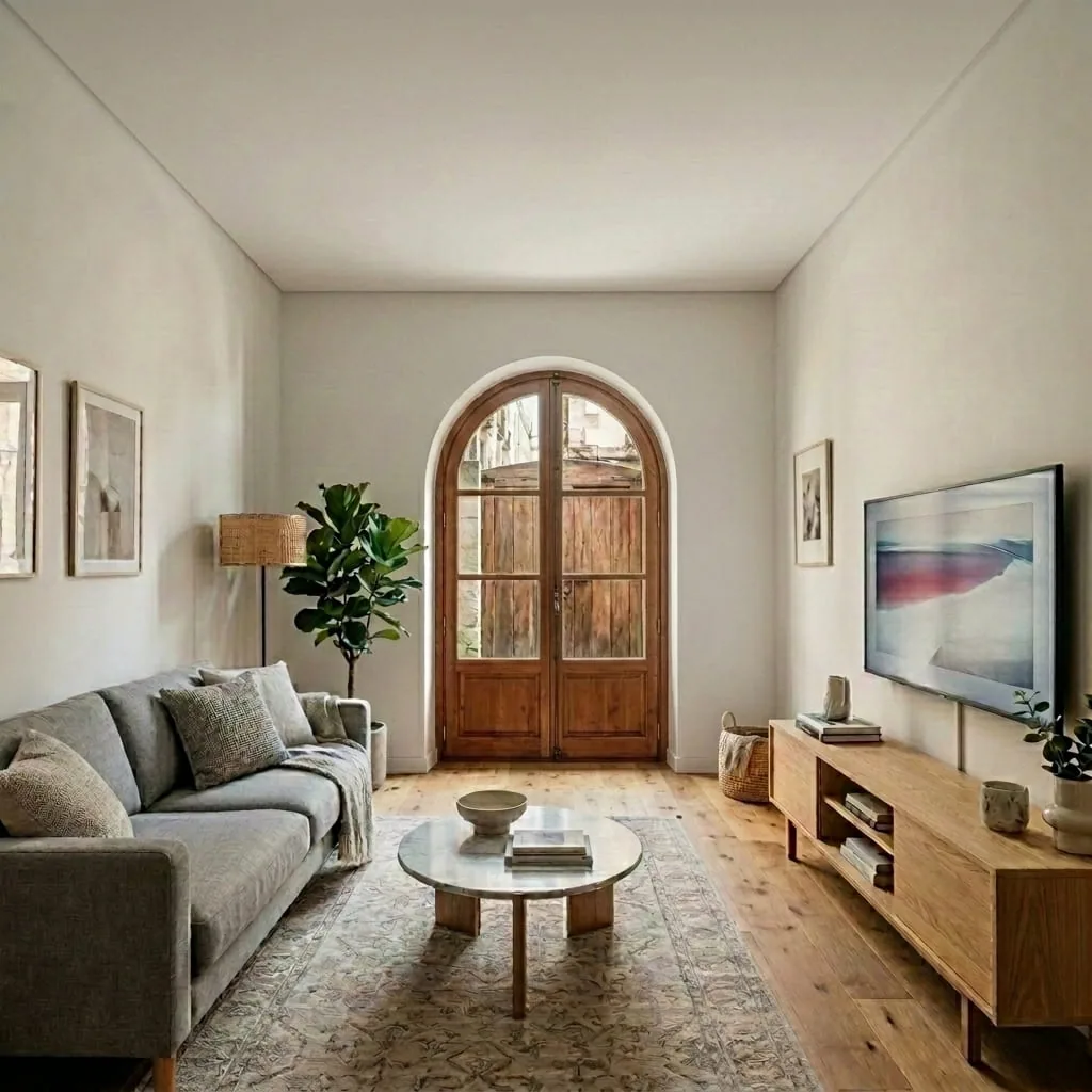 Projection après travaux d'un logement du 11 rue de la Fayette à Marseillan — simulation non contractuelle