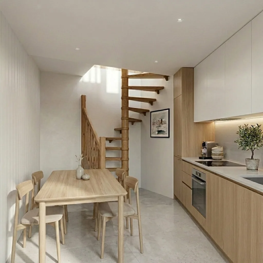 Projection après travaux d'un logement du 11 rue de la Fayette à Marseillan — simulation non contractuelle