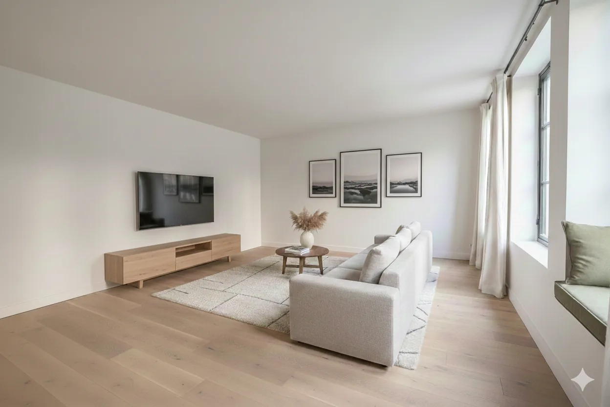 Projection après travaux d'un logement du 14-16 rue Saint Jean à Boulogne-Sur-Mer — simulation non contractuelle
